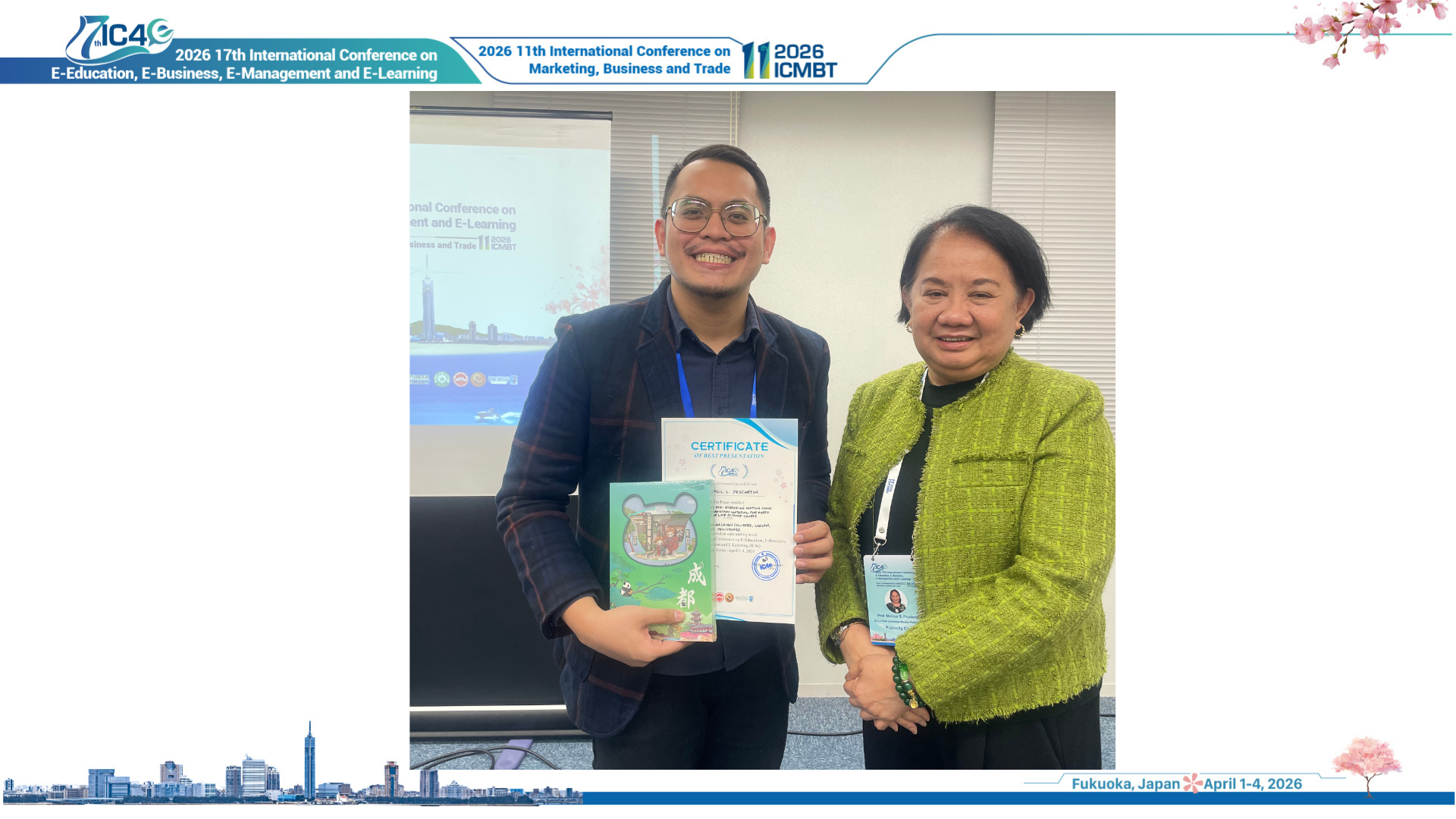 Best Presentation Award Winner - Onsite Session 19